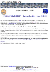Puces Nautiques Sète 2025