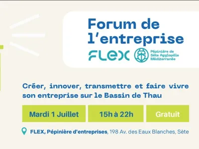 Forum de l'entreprise à Sète pour les entrepreneurs locaux