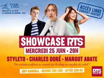 SHOWCASE PRIVÉ RTS A LA VITA DE SÈTE !