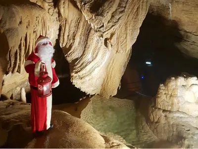 Gard : la grotte de Trabuc se transforme en caverne du père Noël