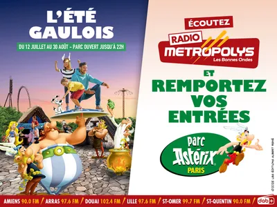 DIRECTION LE PARC ASTERIX !