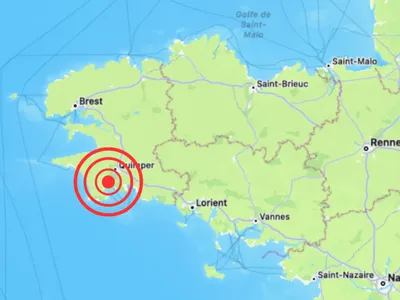 Secousse à Quimper : un séisme de magnitude 3,3 fait trembler le...