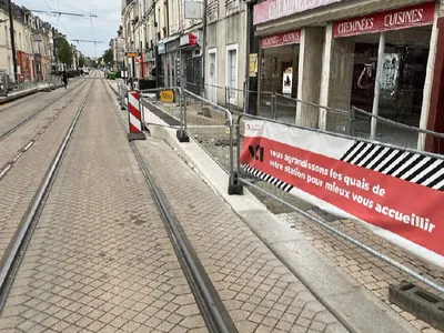 Au Mans, un bout d'été sans tramway