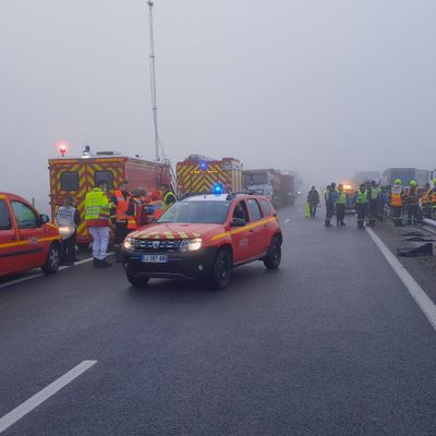 Accident A72 : un mort et plusieurs blessés à hauteur de Veauchette