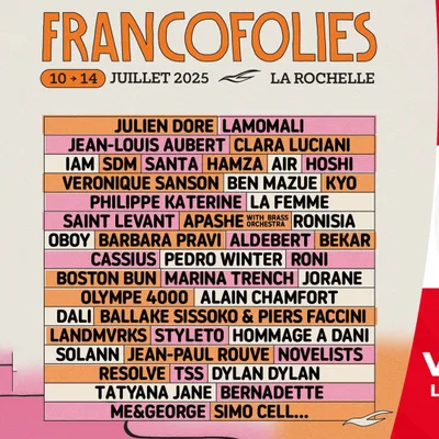 L'Alphatop - Gagnez vos places pour les concerts des Francofolies...