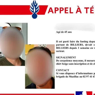 Morbihan : un appel à témoins lancé après la disparition d’un joggeur