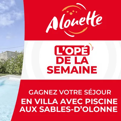 Alouette vous offre votre séjour en villa avec piscine aux...