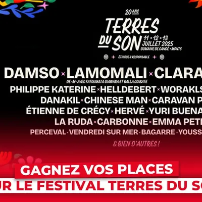 Gagnez vos places pour le Festival Terres du Son 2025 !
