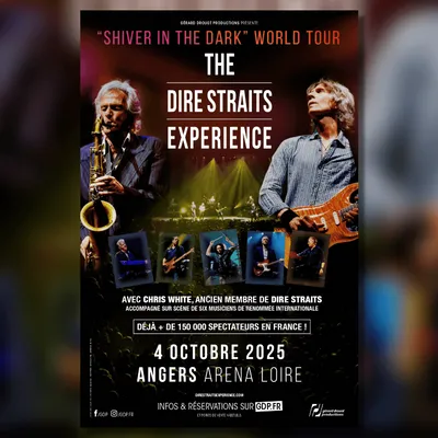 Gagnez vos places pour "The Dire Straits Experience" à l'Arena...