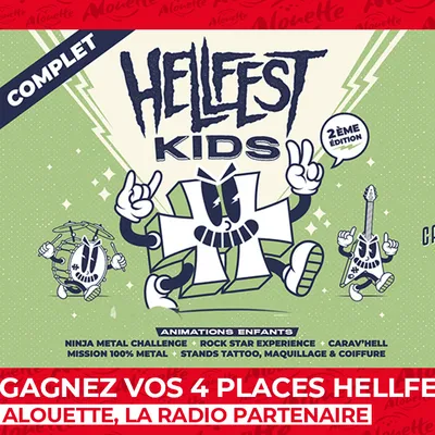 Gagnez vos places pour le Hellfest Kids !