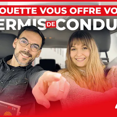 Alouette vous offre votre permis de conduire !