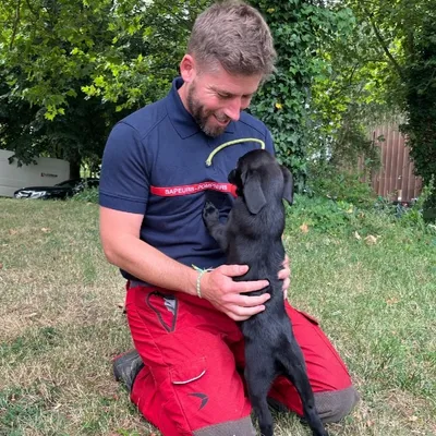 Loire-Atlantique : Alma, un chiot formé pour sauver des vies