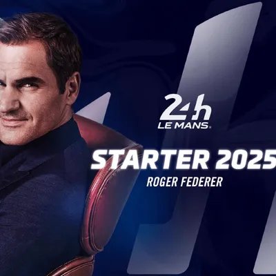 24 Heures du Mans 2025 : le coup d'envoi donné par Roger Federer
