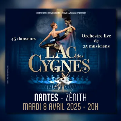 Gagnez vos places pour Le Lac des Cygnes au Zénith de Nantes !