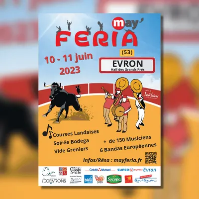 Gagnez vos places pour May'Feria à Evron !