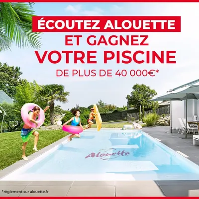 Alouette et Imersion Piscines vous offrent une piscine de plus de...
