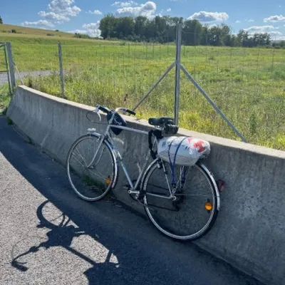 Un cycliste sur l’autoroute, les gendarmes interviennent