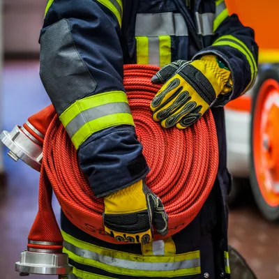 Incendie dans une entreprise
