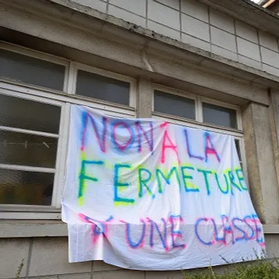 Ils refusent la fermeture  d'une classe