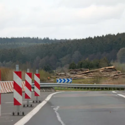 Un important chantier sur la route nationale