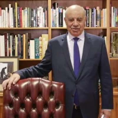 L’ancien ambassadeur de Palestine en France Salman El Hirfi 