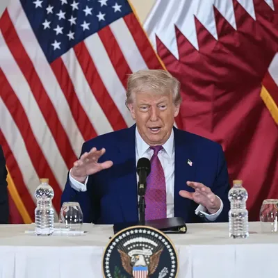 Donald Trump achève sa tournée dans le Golfe