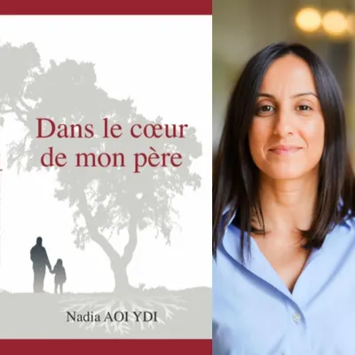 Nadia Aoi-Yidi , autrice de “Dans le coeur de mon père”. 