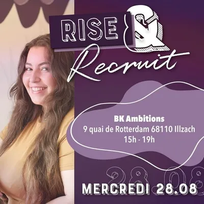 BK Ambition svous invite au Job Dating Rise & Recruit