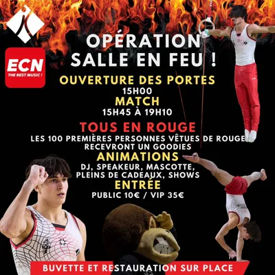 TOP 12 Championnat de France de gym : Kingersheim vs Tremblay !