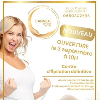 Ouverture de L'ANNEXE le 3 septembre