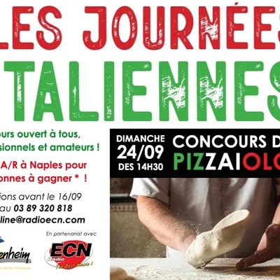 Journées Italiennes : participez au concours de pizzaiolo !