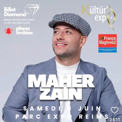 Reims : Maher Zain une grande star internationale, au grand cœur...