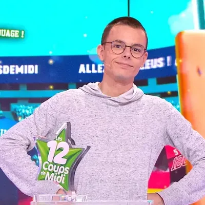 Émilien, le champion des 12 Coups de midi, subit sa première défaite