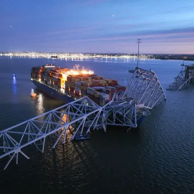 Baltimore: Un pont s'effondre suite à un choc avec un navire en...