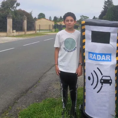 À 12 ans, il construit un faux radar pour sécurisé sa rue !