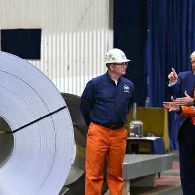 Hausse des tarifs douaniers sur l'acier et l'aluminium par Trump...