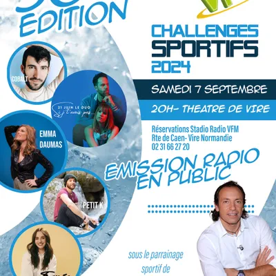 Challenges sportifs Radio VFM-Ville de Vire Normandie