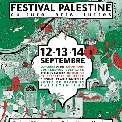 Le Festival Palestine revient à Nantes pour sa 2e édition : une...