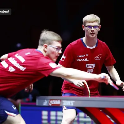 [ PING PONG] Mondiaux de tennis de table : les frères Lebrun...
