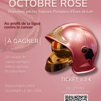 Tentez de remporter un casque de pompier édition spéciale Octobre...