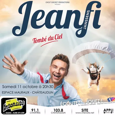 Votre steward préféré, Jeanfi Janssens débarque à Châteaudun !