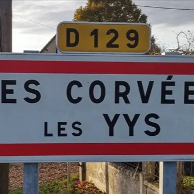 INSOLITE – Les Corvées-les-Yys, le seul nom français avec deux...