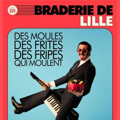 L'affiche officielle de la braderie de Lille 2025 mise en vente ! 