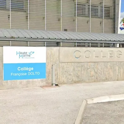 Les cours suspendus aujourd'hui, au collège Françoise Dolto de Nogent 