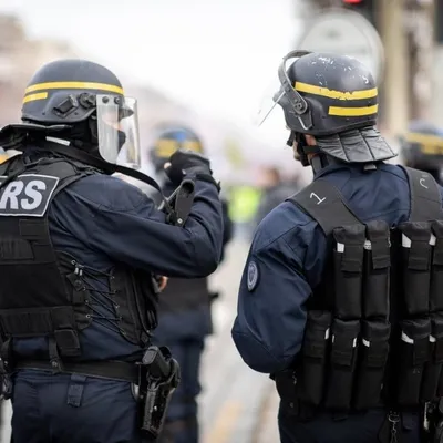 Les policiers de la CRS 8 déployés à Tourcoing