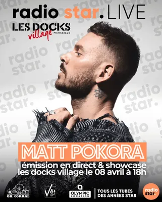Radio star live de Matt Pokora