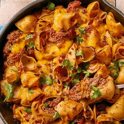 Conchiglioni à la mexicaine