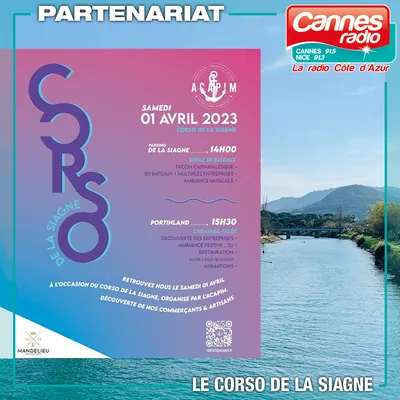 AGENDA : Le Corso de la Siagne