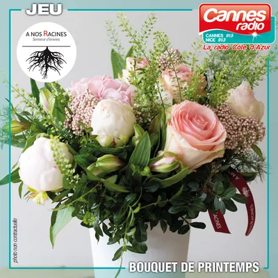 GAGNEZ UN MAGNIFIQUE BOUQUET DE FLEURS DE CHEZ A NOS RACINES
