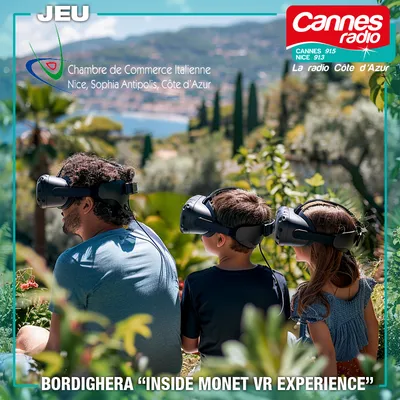GAGNEZ 2 ENTREES POUR “Inside Monet VR Experience” A BORDIGHERA 